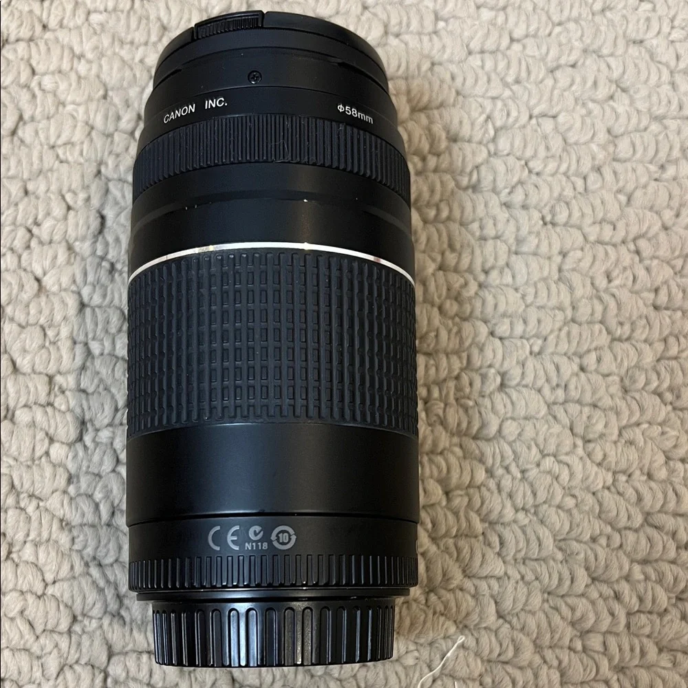 Canon EF 75-300mm Black Lens